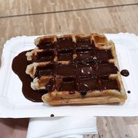 Chocolate at VeganWaf in Brussels