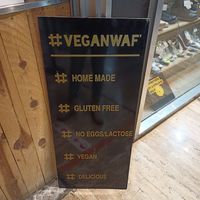 The place at VeganWaf in Brussels