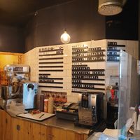 Menu at VeganWaf in Brussels