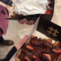   at VeganWaf in Brussels