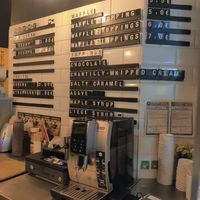 Topping list and prices at VeganWaf in Brussels