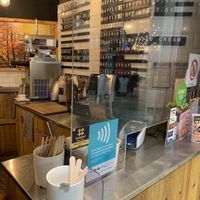 menu  at VeganWaf in Brussels