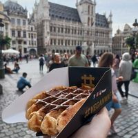 Nice location at VeganWaf in Brussels