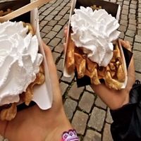 Délicieux et copieux !  at VeganWaf in Brussels