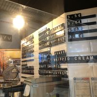 Menu  at VeganWaf in Brussels