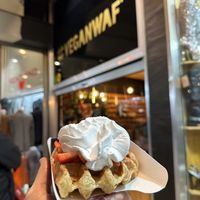   at VeganWaf in Brussels
