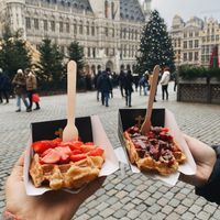   at VeganWaf in Brussels