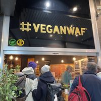   at VeganWaf in Brussels
