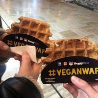   at VeganWaf in Brussels