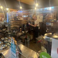 Kitchen   at VeganWaf in Brussels