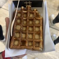 Salt caramel   at VeganWaf in Brussels