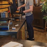 Made fresh at VeganWaf in Brussels