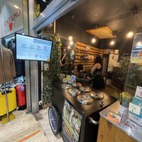 Store front  at VeganWaf in Brussels