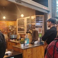 Menu at VeganWaf in Brussels