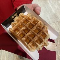 maple syrup   at VeganWaf in Brussels