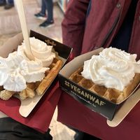   at VeganWaf in Brussels