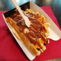 #Veganuary at VeganWaf in Brussels