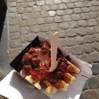   at VeganWaf in Brussels