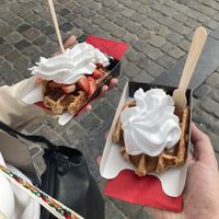   at VeganWaf in Brussels