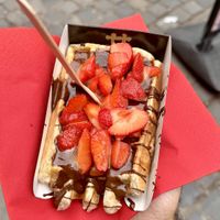   at VeganWaf in Brussels