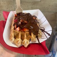   at VeganWaf in Brussels