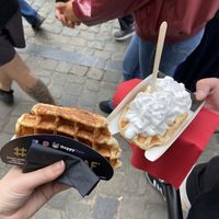   at VeganWaf in Brussels