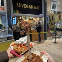   at VeganWaf in Brussels