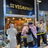 Vegan + glutenfree 🥳  at VeganWaf in Brussels