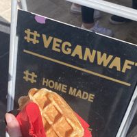   at VeganWaf in Brussels