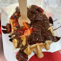   at VeganWaf in Brussels