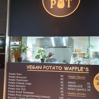 Veganpot right next to Veganwaf at VeganWaf in Brussels