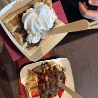   at VeganWaf in Brussels