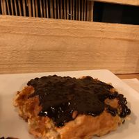 Waffle with extra chocolate  at VeganWaf in Brussels