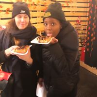 I love waffles, bet you can tell   at VeganWaf in Brussels