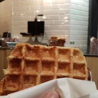 vegan waffle
 at VeganWaf in Brussels