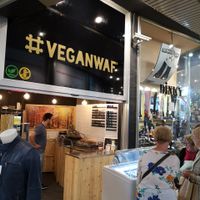 Location inside Agora Gallery at VeganWaf in Brussels