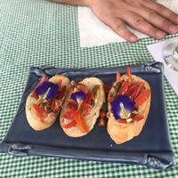 Bruschetta  at The Garden in Koh Lanta