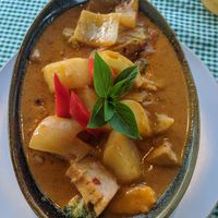 Massaman curry at The Garden in Koh Lanta