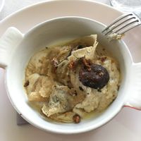 Crespelle ai funghi  at Lorens in Massa