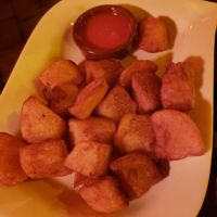 Spicy potatoes at Vivolo Olé in Berlin