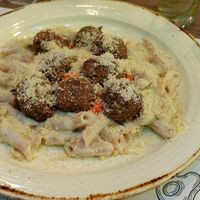 penne at Manu Tenório Café in Recife