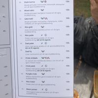 Take away menu at Indiska Köket in Jonkoping