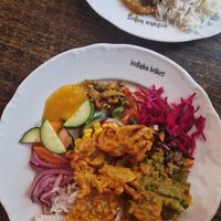 Lunchbuffé at Indiska Köket in Jonkoping