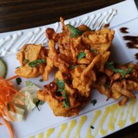 Vegan pakora at Indiska Köket in Jonkoping