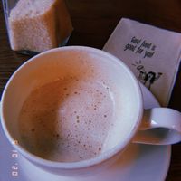 Cappuccino☕ at Spreegold in Berlin