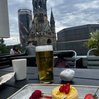 Vegan cheesecake  at Spreegold in Berlin