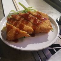 Tofu katsu at YO! Sushi in Glasgow