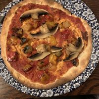 Roast veg pizza  at The Forty Foot in Dun Laoghaire