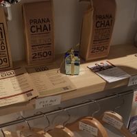 chai for sale at Breather Coffee in Zushi