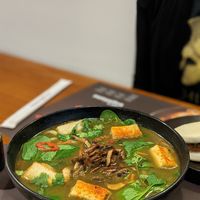 A hearty bowl of Vegan Ramen at Wagamama - Crowne Plaza Hotel in Dubai